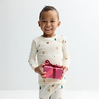 Baby & Toddler Carter's Holiday Print 2-pc. Pajama Top & Pajama Bottoms Set