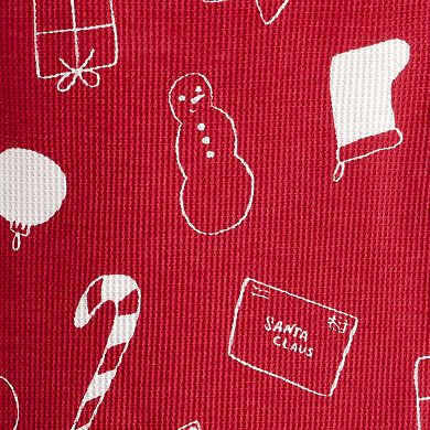 Baby & Toddler Carter's Red Holiday Print 2-pc. Pajama Top & Pajama Bottoms Set