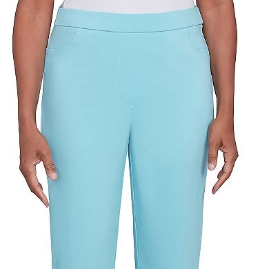 Petite Alfred Dunner Allure Classic Clamdigger Pants
