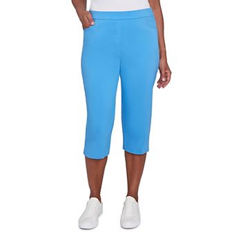 Petite Alfred Dunner Allure Classic Clamdigger Pants