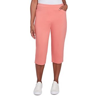 Petite Alfred Dunner Allure Classic Clamdigger Pants