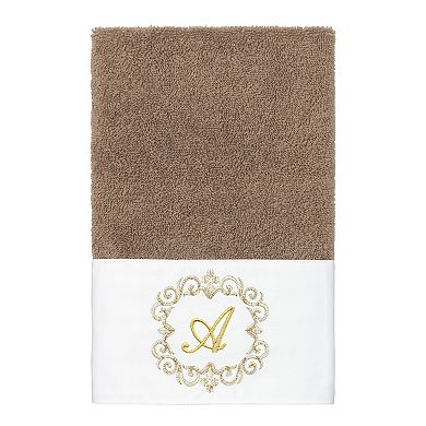 Linum Home Textiles 2-Piece Turkish Cotton Monica Embellished Hand Towel Set