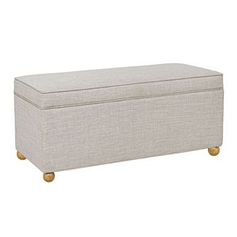 Madison Park Jenna Storage Bench