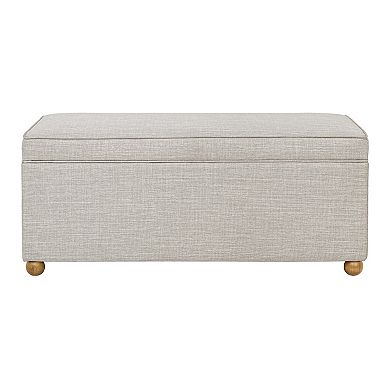 Madison Park Jenna Storage Bench