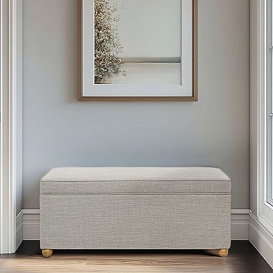Madison Park Jenna Storage Bench