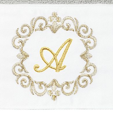 Linum Home Textiles 2-Piece Turkish Cotton Monica Embellished Hand Towel Set