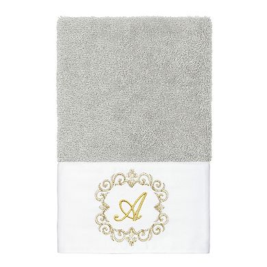 Linum Home Textiles 2-Piece Turkish Cotton Monica Embellished Hand Towel Set
