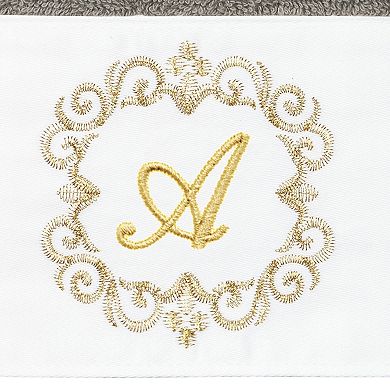 Linum Home Textiles 2-Piece Turkish Cotton Monica Embellished Hand Towel Set