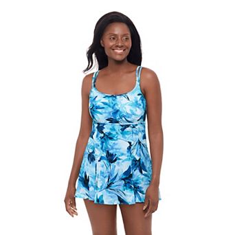 Women's Great Lengths Tropical Blossom Empire Swimdress