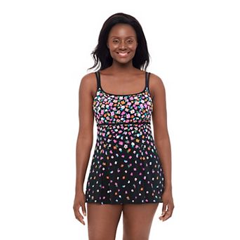 Women's Great Lengths Floral Gables Empire Swimdress