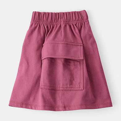 Girls 4-8 Carter's 2-Piece London Short-Sleeve Top & Skirt Set
