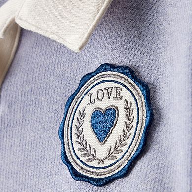 Girls 4-8 Carter's 2-Pc. French Terry Long-Sleeve Tee & Pant Set