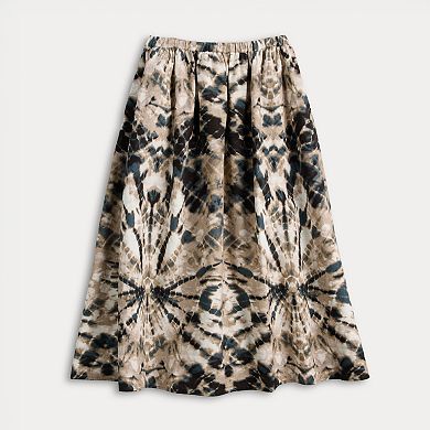 Women's Simply Vera Vera Wang Pull On Midi Skirt