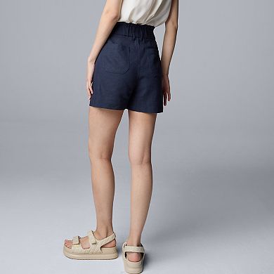 Plus Size Simply Vera Vera Wang Utility Shorts