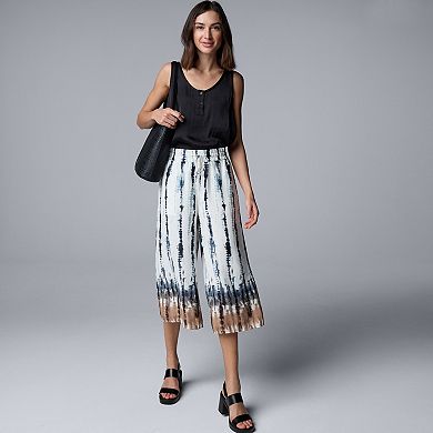 Women's Simply Vera Vera Wang Drapey Culotte Pants