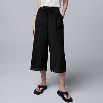 Women's Simply Vera Vera Wang Drapey Culotte Pants