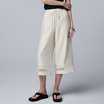 Women's Simply Vera Vera Wang Drapey Culotte Pants
