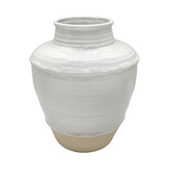 Everyday Decor Everyday Neutral Large Ceramic Vase