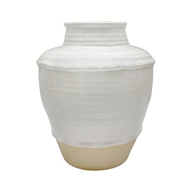 Everyday Decor Everyday Neutral Large Ceramic Vase