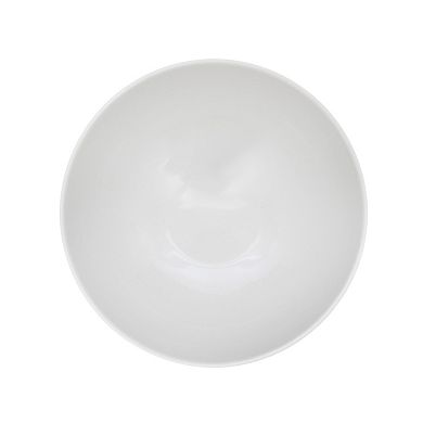 Everyday Decor Ivory Footed Ceramic Bowl