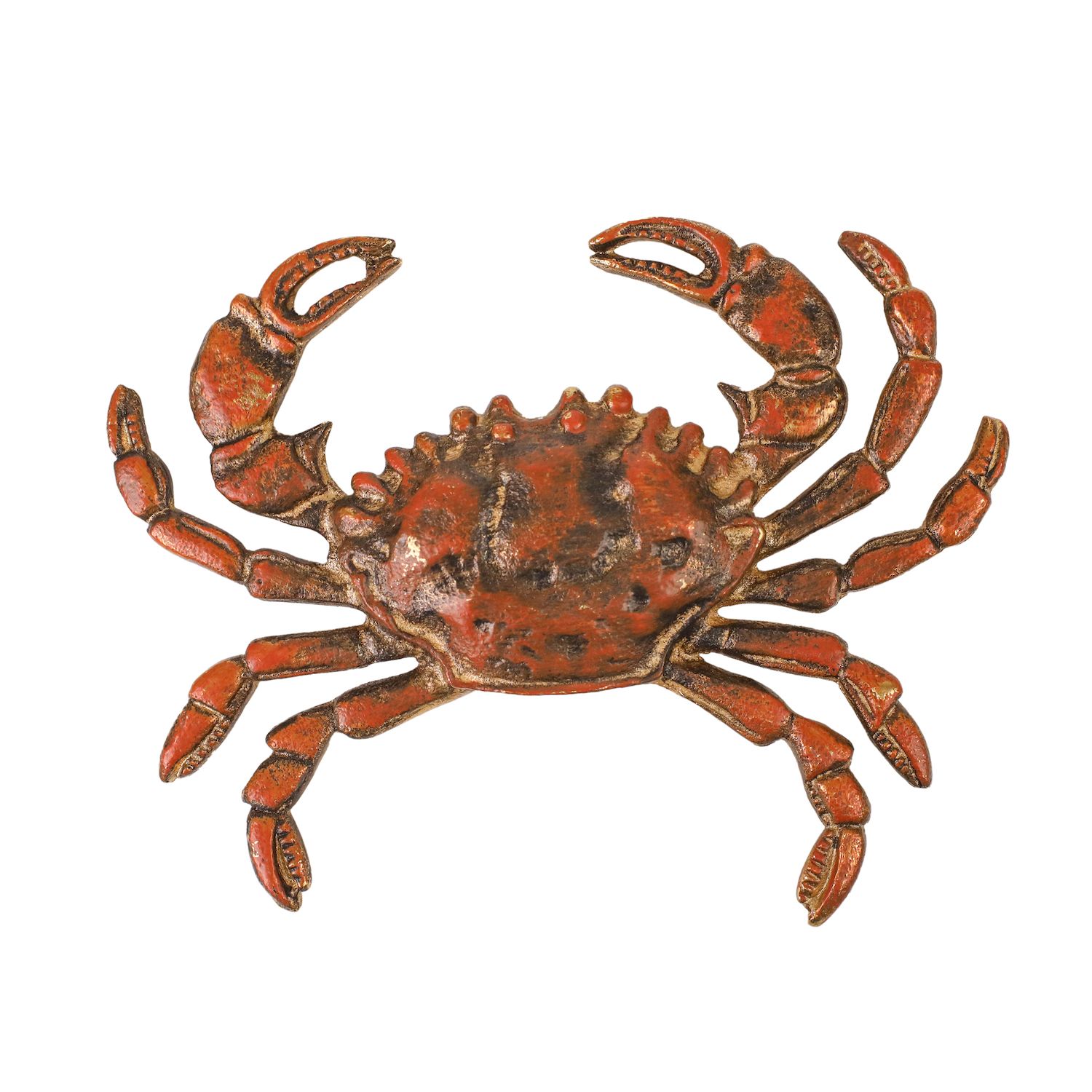 Regal Crustacean Brass Sculpture | Brass Crab Décor – Vita Haus