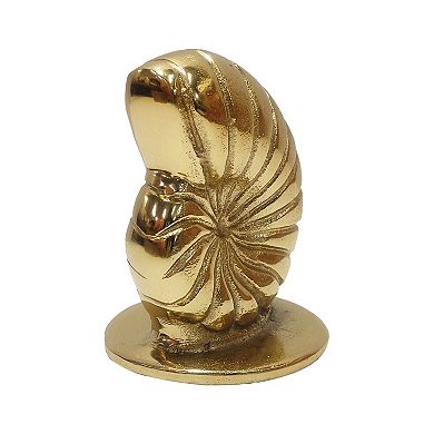 Brass Shell Table Decor