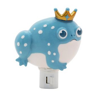 The Big One® Frog Prince Shaped Ceramic Night Light