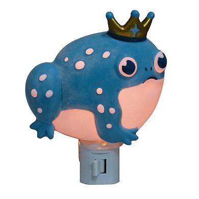The Big One® Frog Prince Shaped Ceramic Night Light