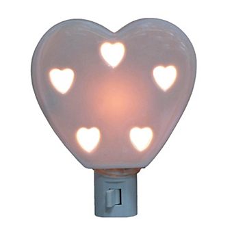 The Big One® Shaped Ceramic Heart Night Light