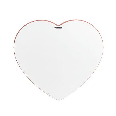 The Big One® Fabric Heart Mirror Wall Decor