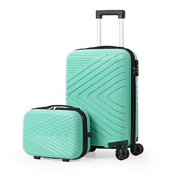 Hikolayae Arrow 2 pc Carry-On Hardside Spinner Luggage Set