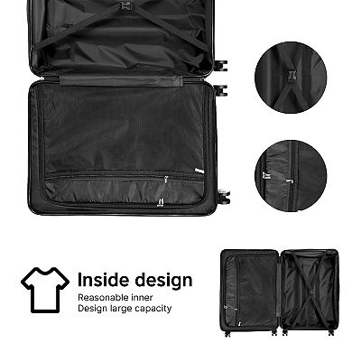 Hikolayae Block 3-Piece Luggage Set