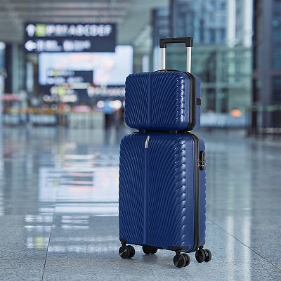 Hikolayae Blooming 2-Piece Hardside Spinner Luggage Set
