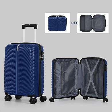 Hikolayae Blooming 2-Piece Hardside Spinner Luggage Set