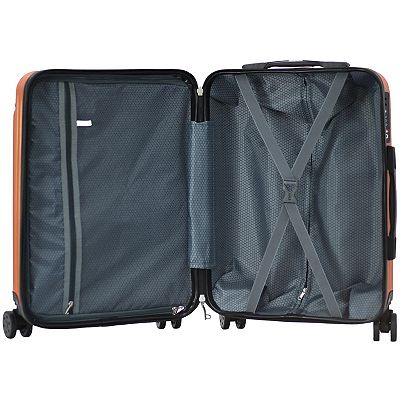 Hikolayae Geometric 3-Piece Luggage Set