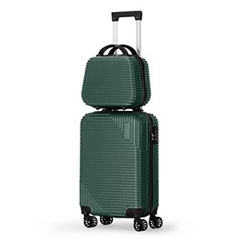 Hikolayae Horizon 2 pc Hardside Spinner Luggage Set