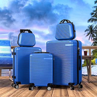 Hikolayae Horizon 5-Piece Hardside Spinner Luggage Set