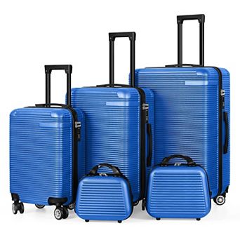 Hikolayae Horizon 5 pc Hardside Spinner Luggage Set