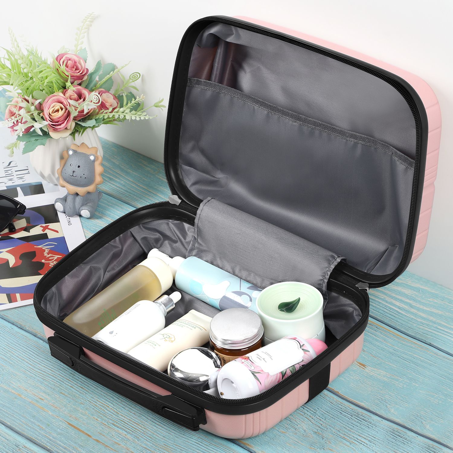 Hikolayae Horizon Log 2-Piece Hardside Spinner Luggage Set