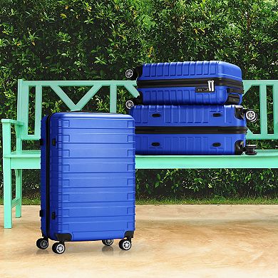 Hikolayae Lots 3-Piece Hardside Spinner Luggage Set