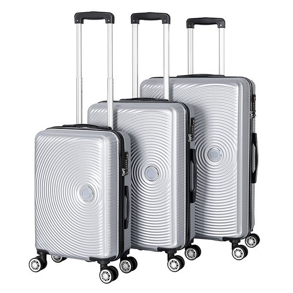 Hikolayae 3-Piece Hardside Luggage Set