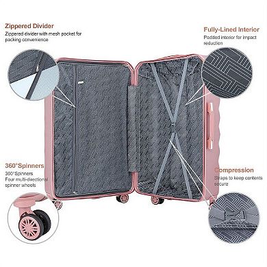 Hikolayae Rocky and Rachel 3-Piece Luggage Sets