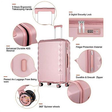 Hikolayae Rocky and Rachel 3-Piece Luggage Sets