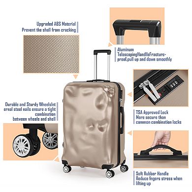 Hikolayae Rocky and Rachel 3-Piece Luggage Sets