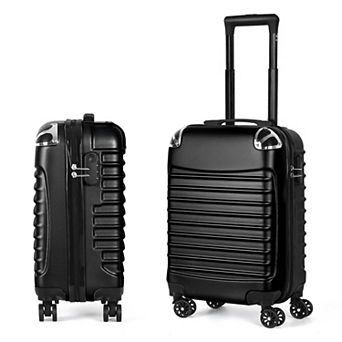 Hikolayae Shell 20-Inch Carry-On Hardside Spinner Luggage