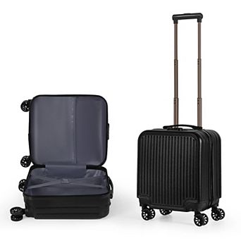 Hikolayae Square 18-Inch Carry-On Hardside Spinner Luggage