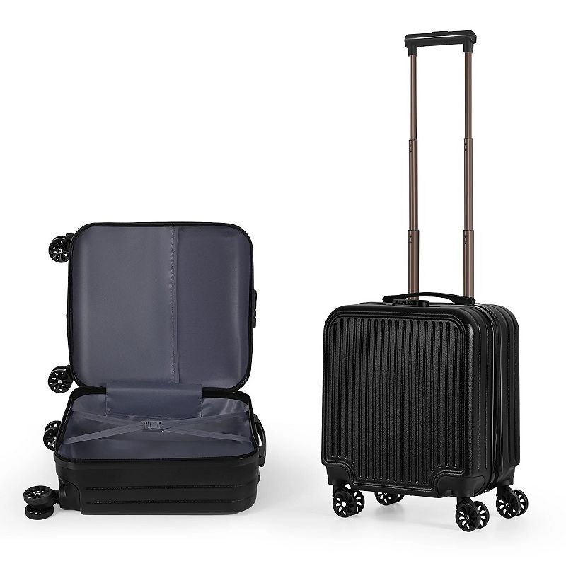 Hikolayae Square 18-Inch Carry-On Hardside Spinner Luggage