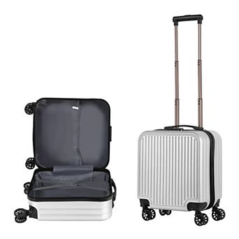 Hikolayae Square 18-Inch Carry-On Hardside Spinner Luggage