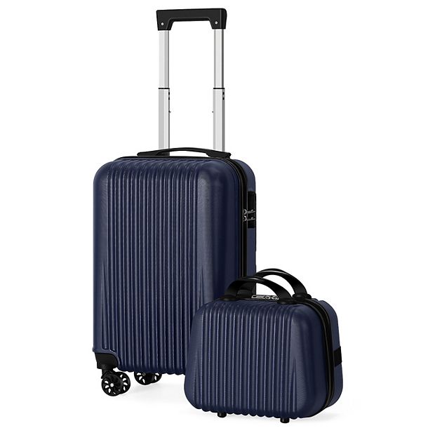 ルヴィ 2点セット Hikolayae Stripe 2-Piece Hardside Spinner Luggage Set