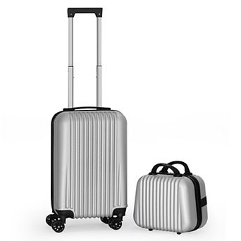 Hikolayae Stripe 2 pc Hardside Spinner Luggage Set